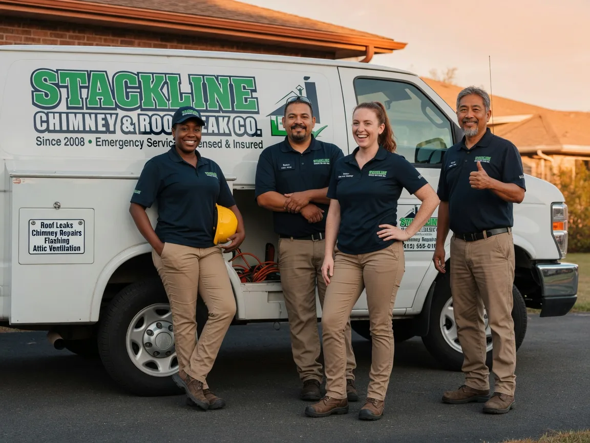 Chimney flashing repair company in Glenrock, WY